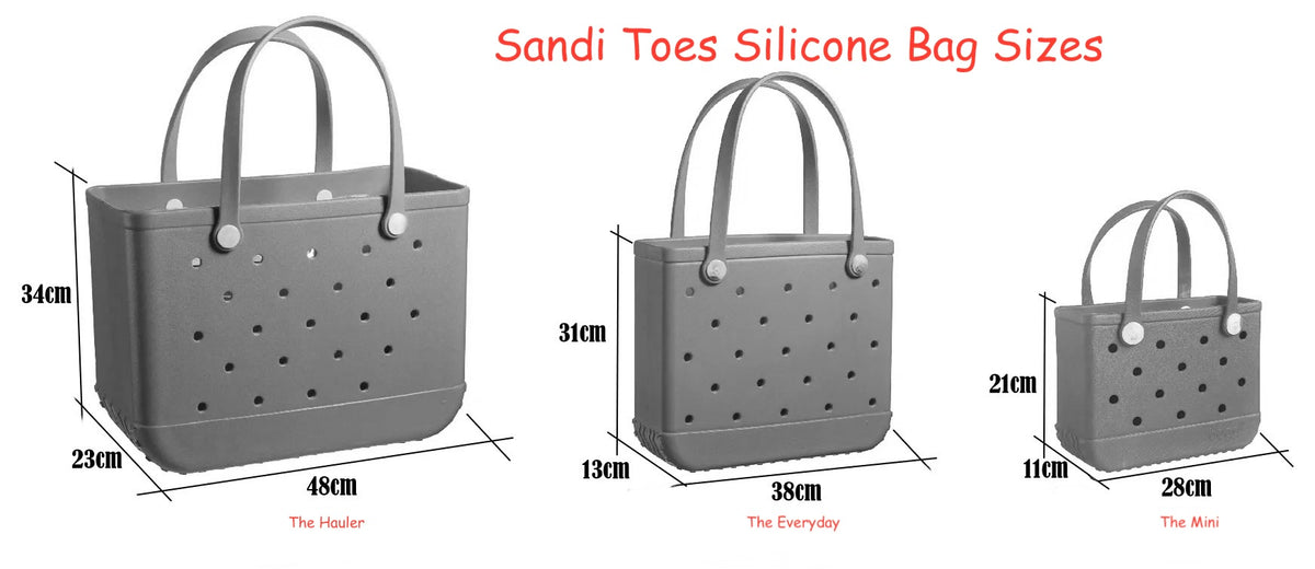 # sizes of silicone bags, large medium small